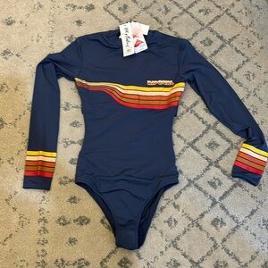 Rip Curl Golden Days Long Sleeve Swim Surf Suit New Medium